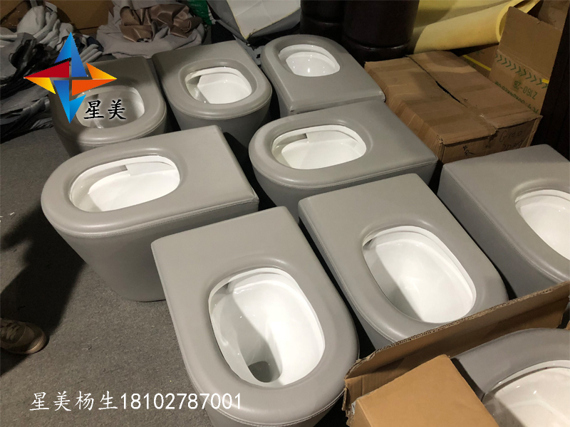 談話室安全防撞馬桶硅膠馬桶，是你想要的防撞軟包