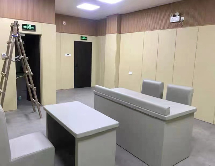 審訊室防撞墻板該如何安裝，廣州星美建材防撞軟包